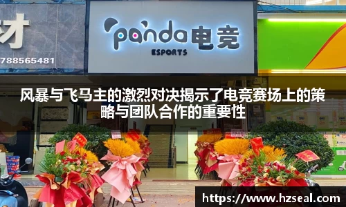 风暴与飞马主的激烈对决揭示了电竞赛场上的策略与团队合作的重要性